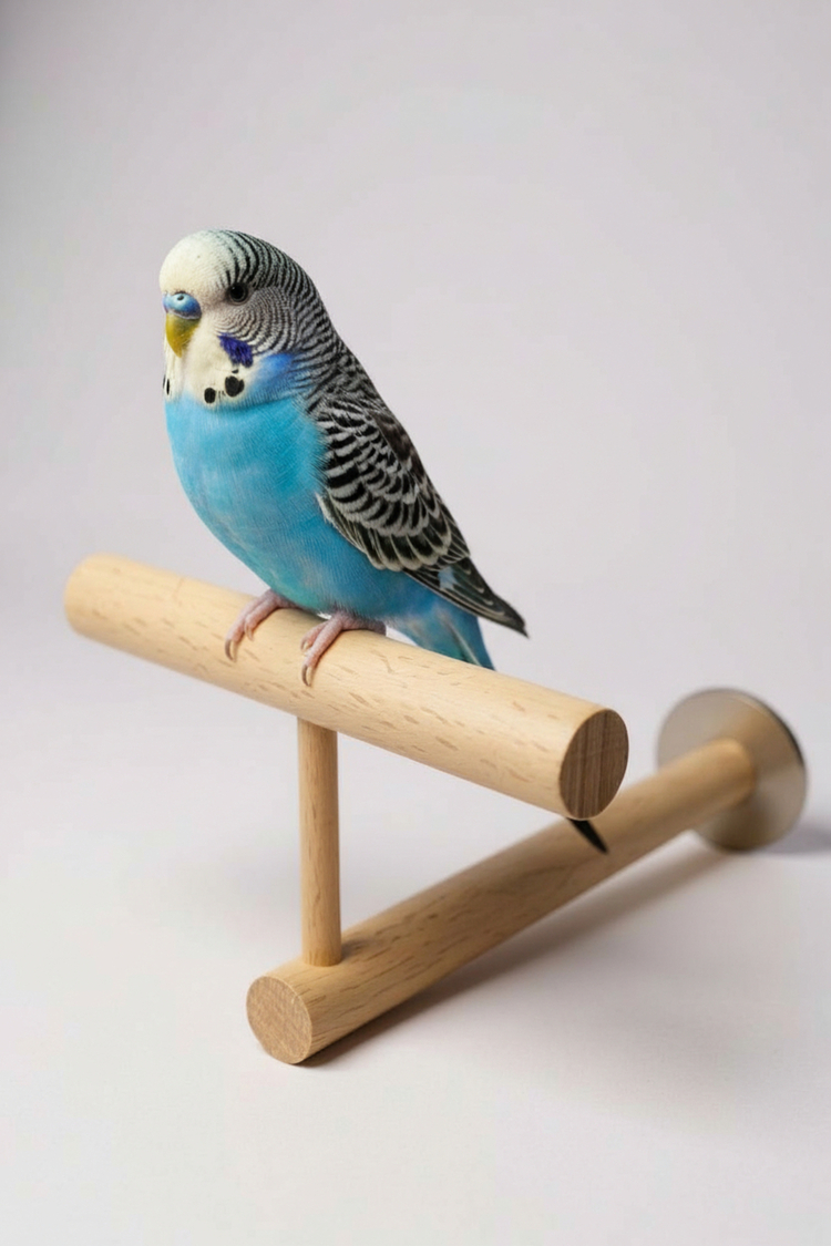 Ahşap Kuş Tüneği Kuş Perch Dinlenme ve Egzersiz Alanı