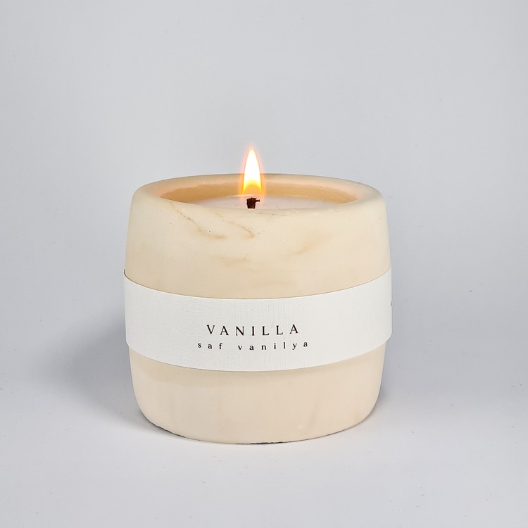 Vanilla - Saf Vanilya Kokulu Mum