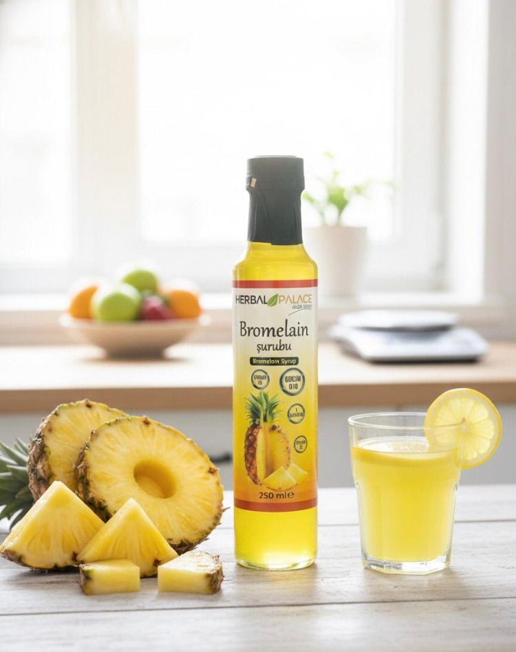 HERBAL PALACE BROMELAİN ŞURUBU