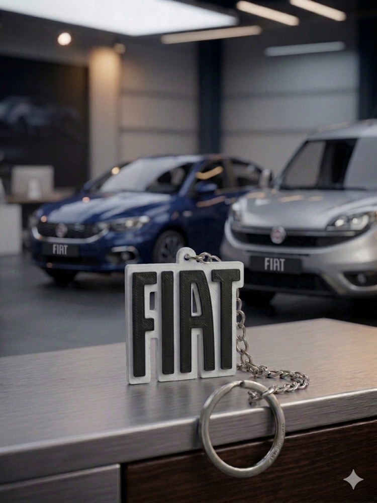 Fiat Logo Anahtarlık