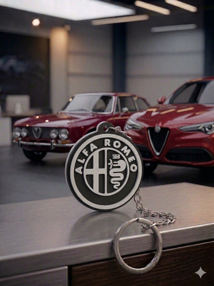 Alfa Romeo Logo Anahtarlık