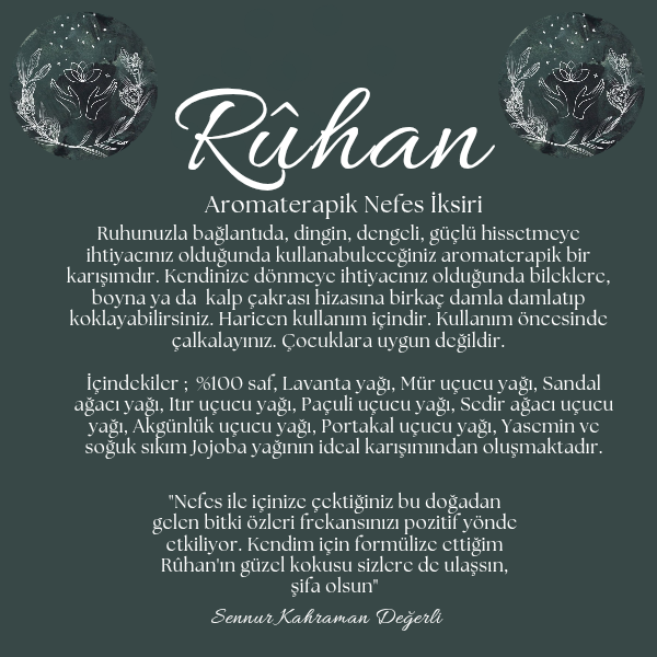 Rûhan Aromaterapik Nefes İksiri