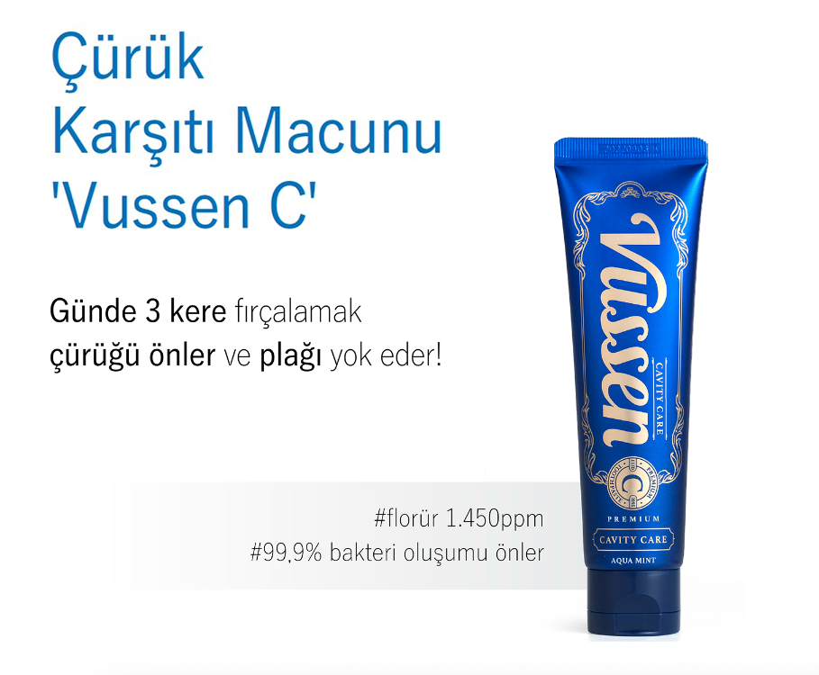 Vussen C Premium Diş Macunu | Canlandırıcı Bakım & Günlük Ferahlık