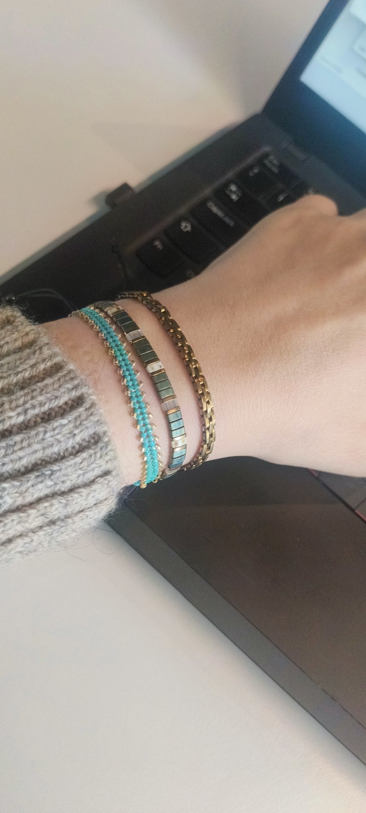 Green Vibe double efect bileklik
