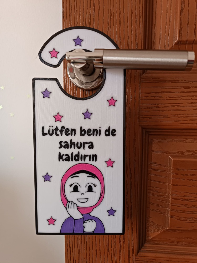 Ramazan Kapı Askısı