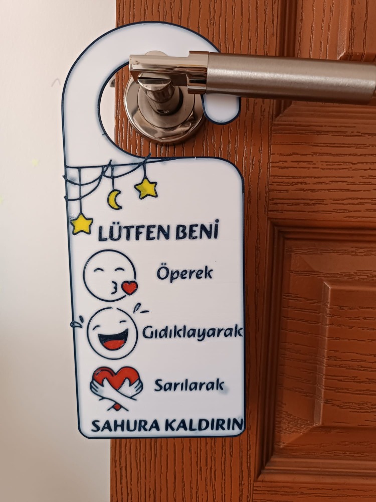 Ramazan Kapı Askısı
