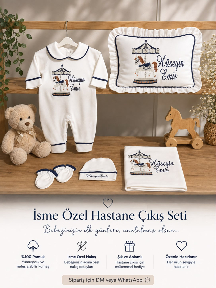5 parça hastane çıkış seti