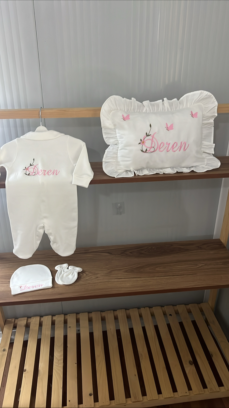 4lü set Tulum bere eldiven yastık