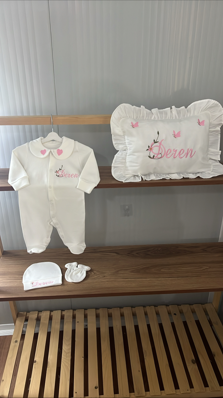 4lü set Tulum bere eldiven yastık