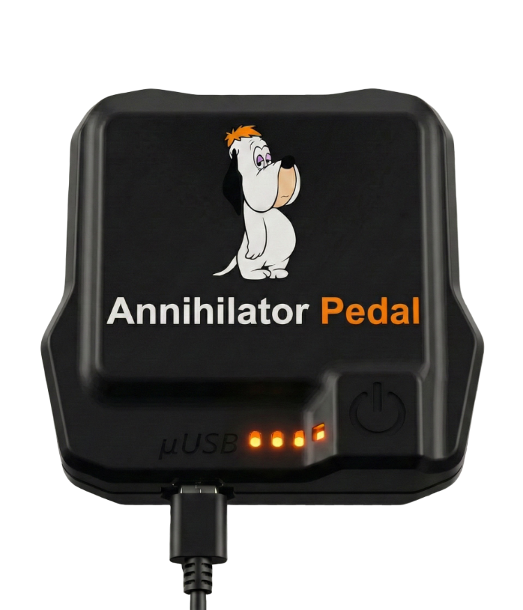 AnnihilatorPedal Gelişmiş Donanım Cihazı + USB Kablo + 60 Günlük Key + Annihilator Kupa Bardak