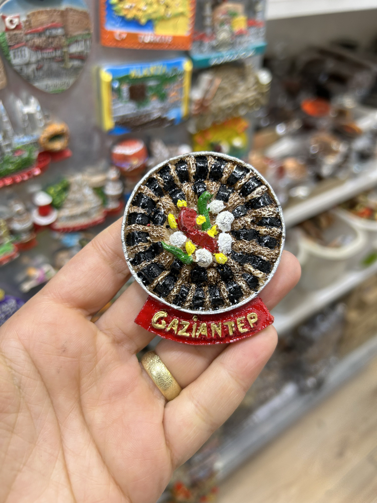 Gaziantep Patlıcan Kebabı Buzdolabı Süsü