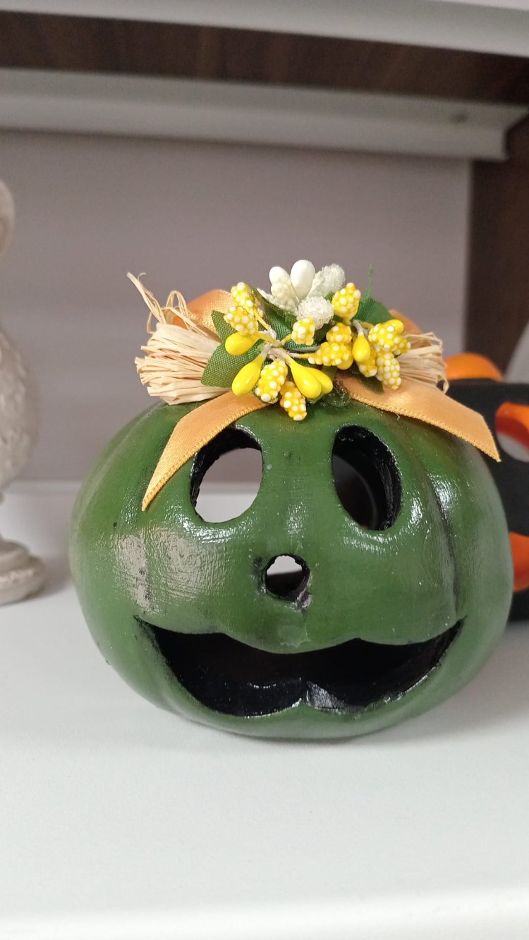 Hallowen Konseptli Balkabağı Biblosu