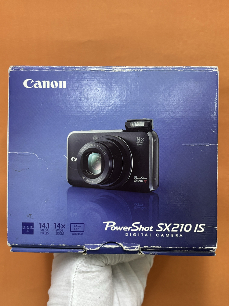 Canon PowerShot SX210 IS (Kutulu)