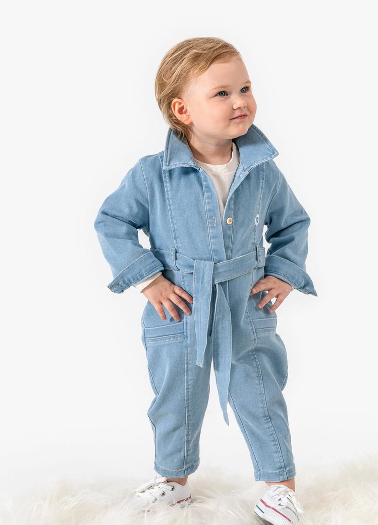 Denim tulum ve badi set