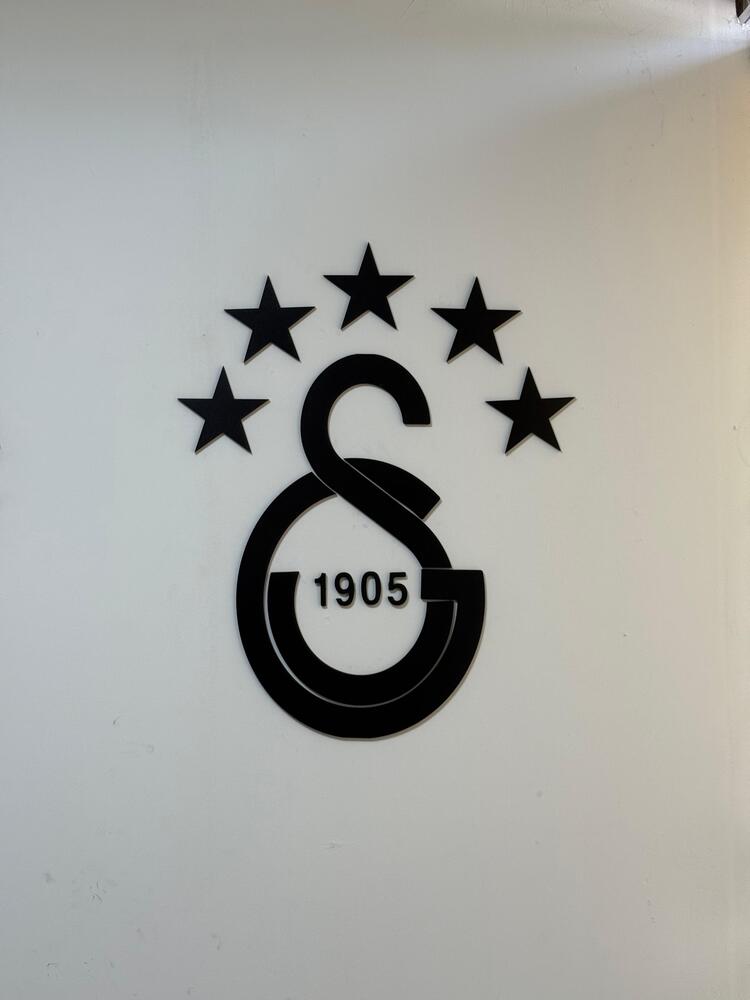 GALATASARAY LOGOSU 5 YILDIZLI SİYAH