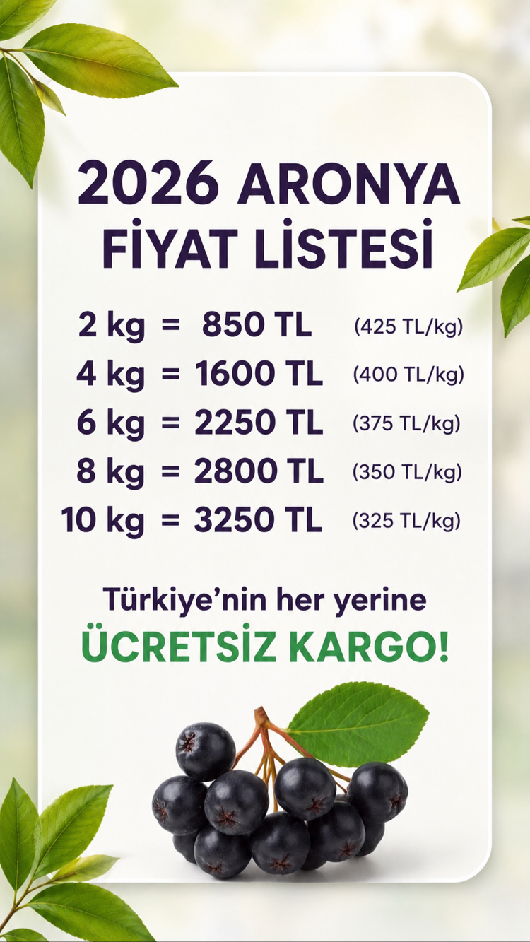 TAZE ARONYA 10 KG
