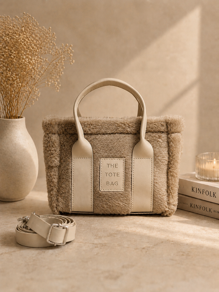 Totebag peluş çanta✨
