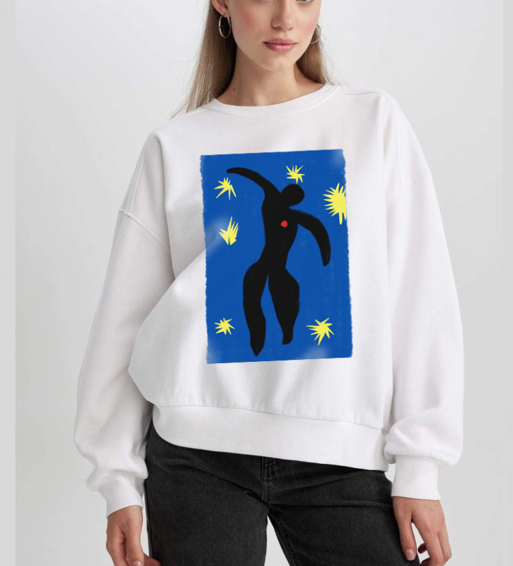 Henri Matisse İkarus Tasarım Sweatshirt