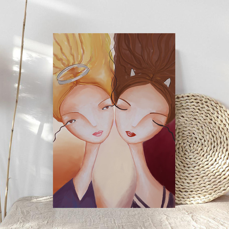 Lilith Ve Havva Resim