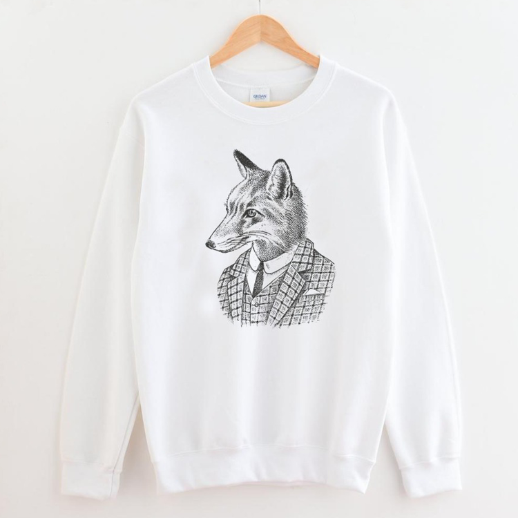 Kurt Adam Tasarım Sweatshirt