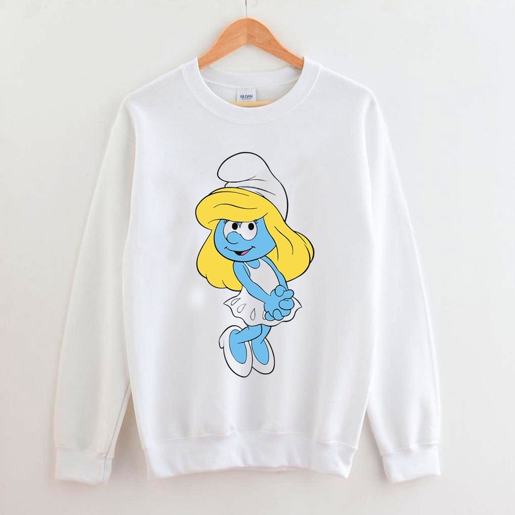 Şirinler Tasarım Sevgili Kombin Sweatshirt (adet fiyattır)