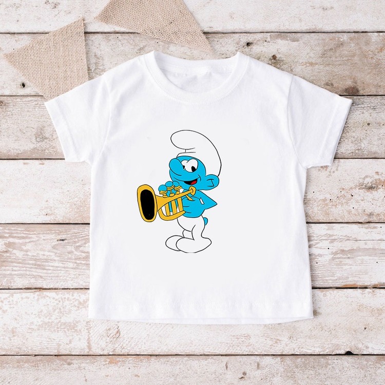 Şirin Baba ve Şirin Ebeveyn Kombin Tshirt (Adet Fiyattır)