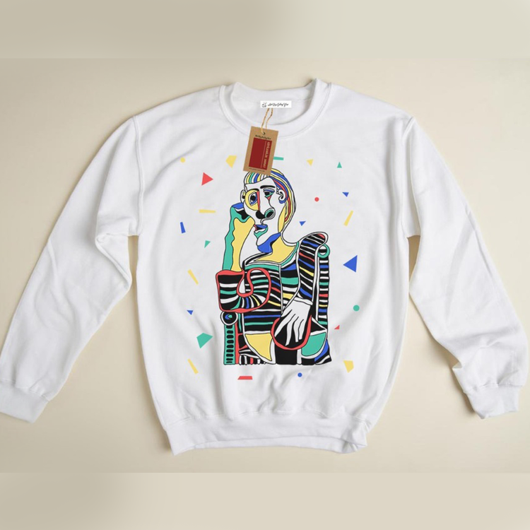 Picasso Tasarım Sweatshirt