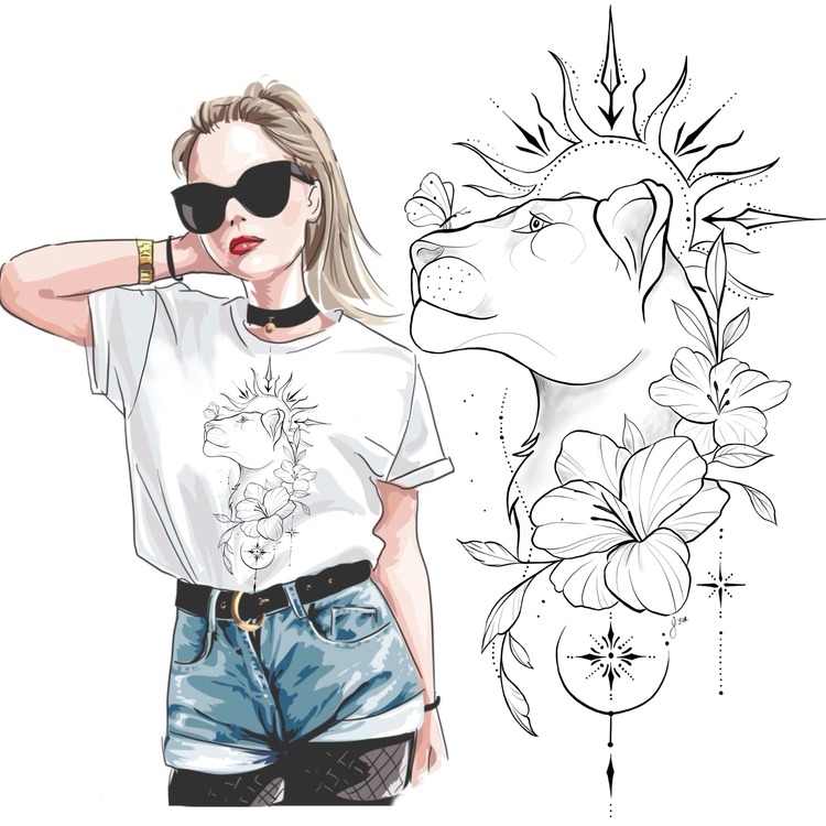 Kaplan Tattoo Tshirt Koleksiyon