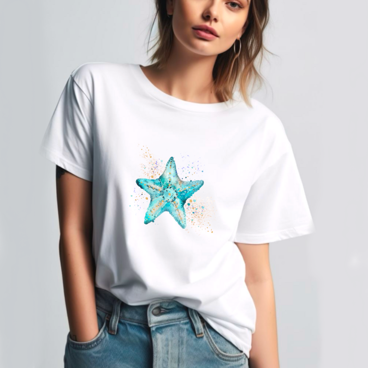 Deniz Yıldızı Tshirt (Deniz altı koleksiyonu)