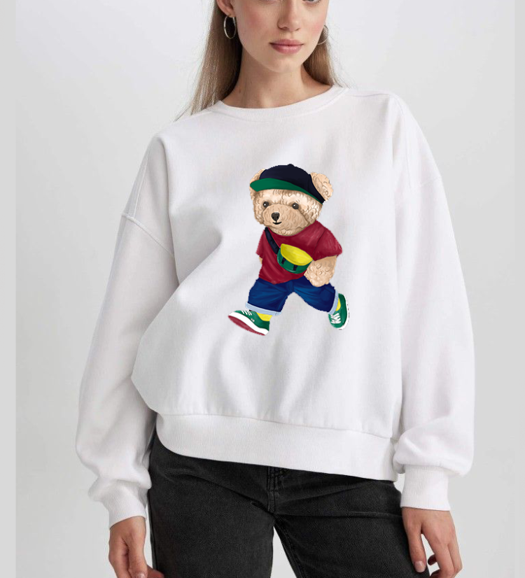 Ayı Tasarım Sweatshirt