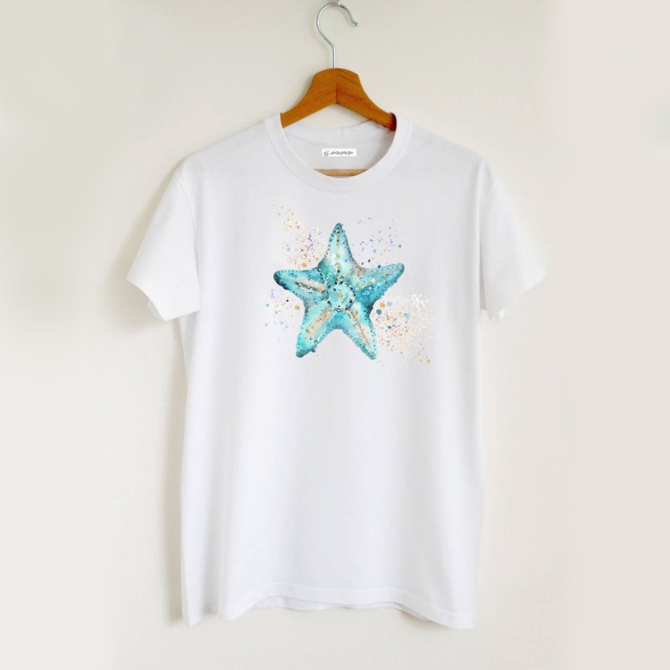 Deniz Yıldızı Tshirt (Deniz altı koleksiyonu)