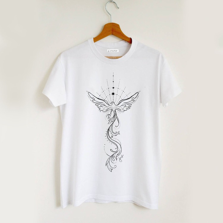 Anka Kuşu Tasarım Tshirt(Tattoo koleksiyonu)
