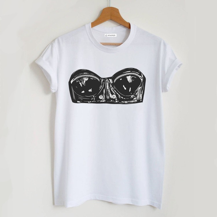 Bustiyer Baskı Tasarım Tshirt