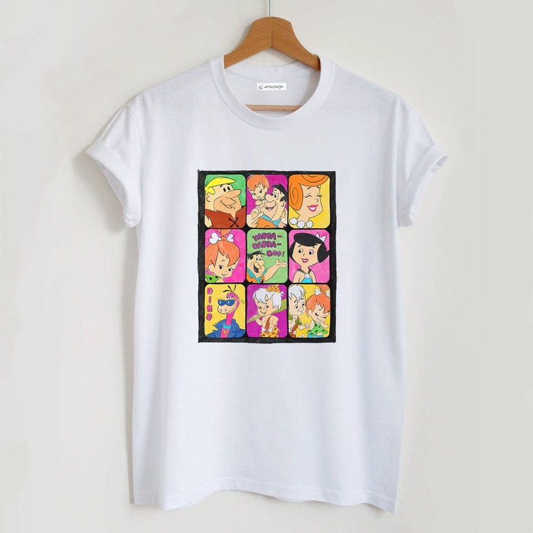 Taş Devri Tasarım Tshirt