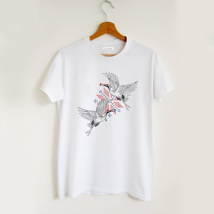 Leylekler Tasarım Tshirt (Tattoo koleksiyonu)