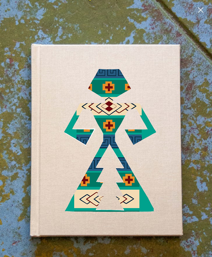 Eli Belinde Motifli Tasarım Defter