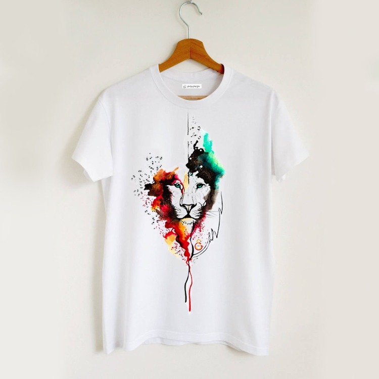 Aslan Galatasaray Ebeveyn Kombin Tshirt (Adet fiyattır)
