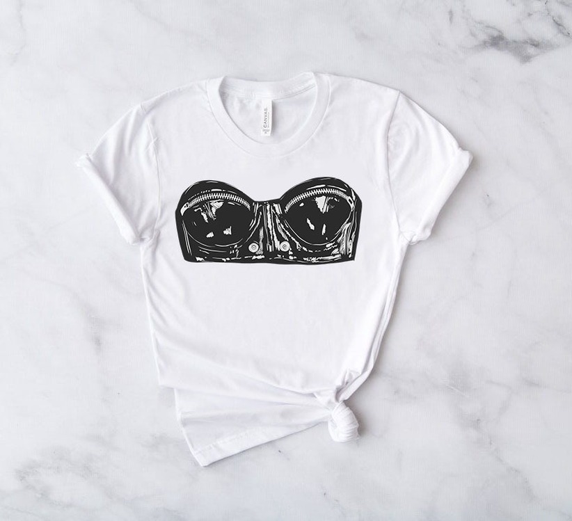 Bustiyer Baskı Tasarım Tshirt