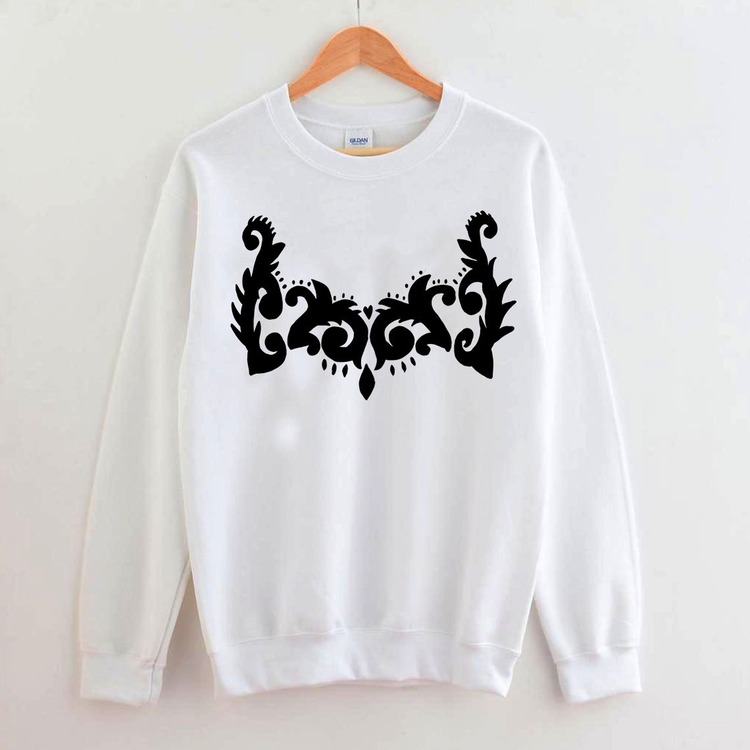 Fashion Tasarım Motifli Sweatshirt