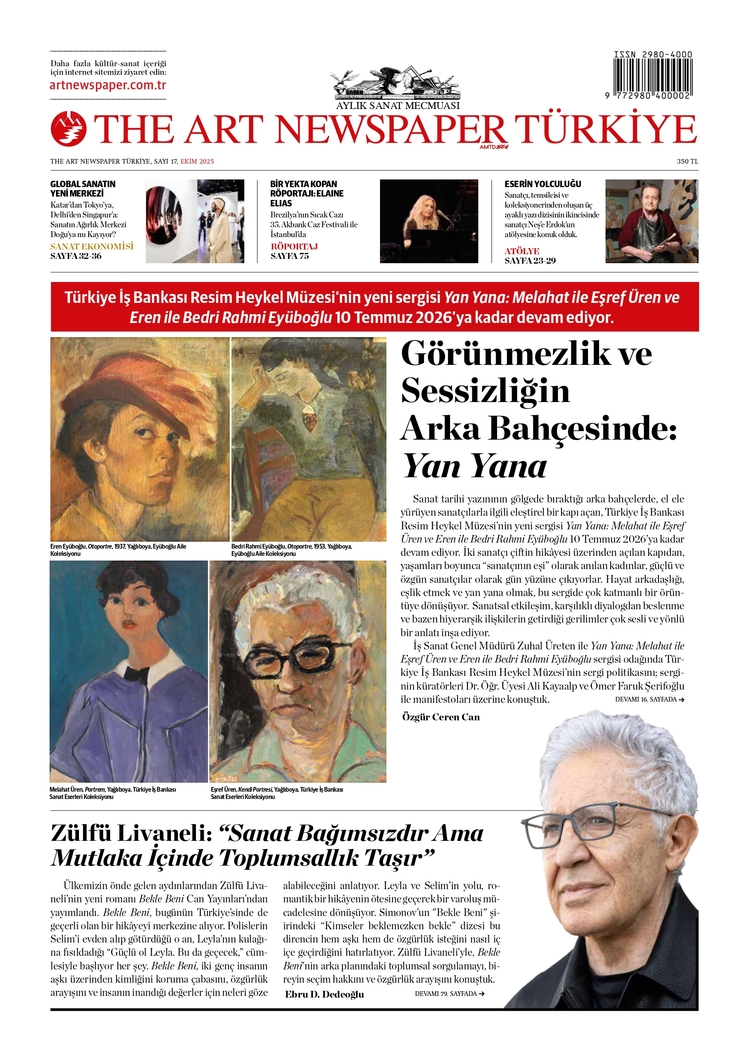 The Art Newspaper Türkiye - Ekim Sayısı