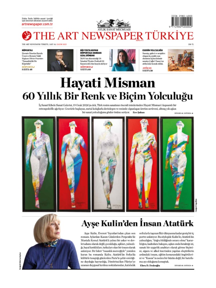 The Art Newspaper Türkiye - Kasım Sayısı 