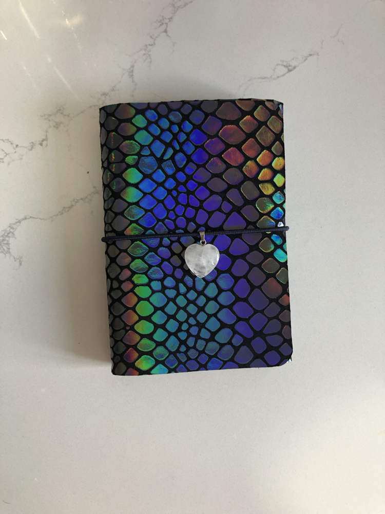 A6 Hologram Deri Defter Kılıfı