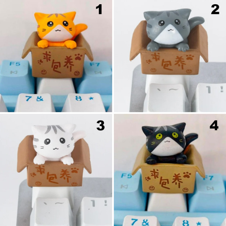 Kedi Mekanik Klavye Tuşu
