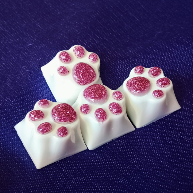 4'lü Pati Mekanik Klavye Tuşları Artisian Keycap