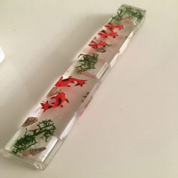 Koi Şans Balıklı Space Bar Mekanik Klavye Tuşu. Artisian Keycap.