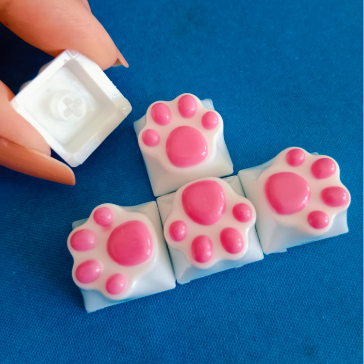 4'lü Pati Mekanik Klavye Tuşları Artisian Keycap
