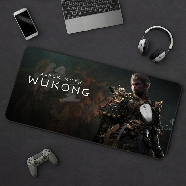 Wukong Temalı Kişiye özel tasarım gaming mousepad ile setup’inı tamamen sana özel