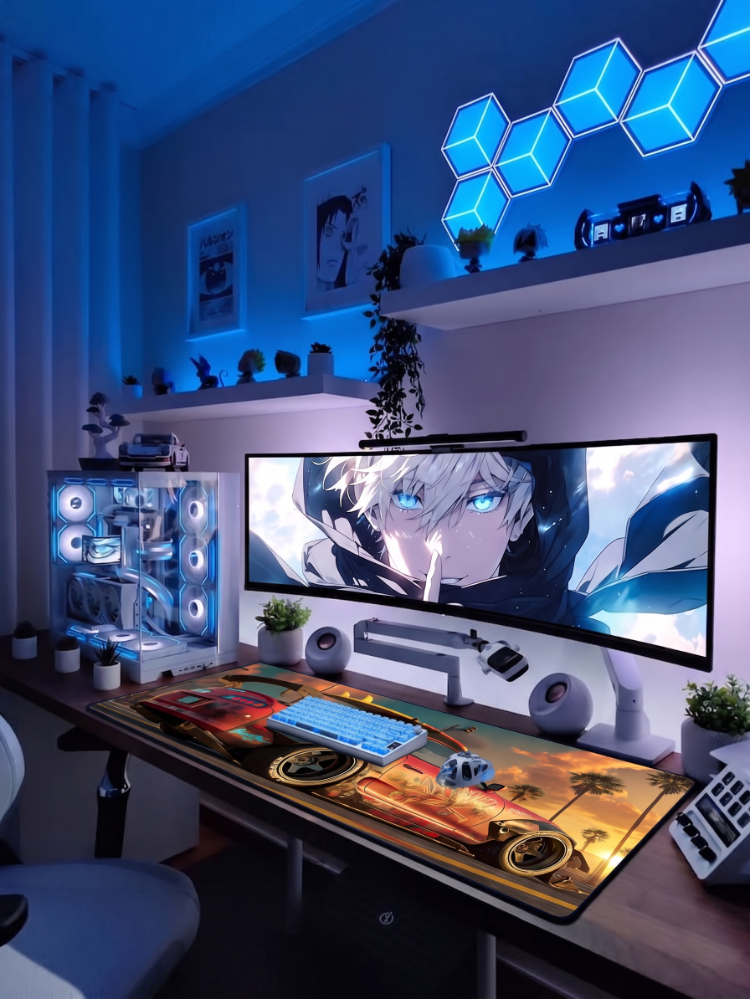 Toyota Supra Temalı Kişiye özel tasarım gaming mousepad ile setup’inı tamamen sana özel