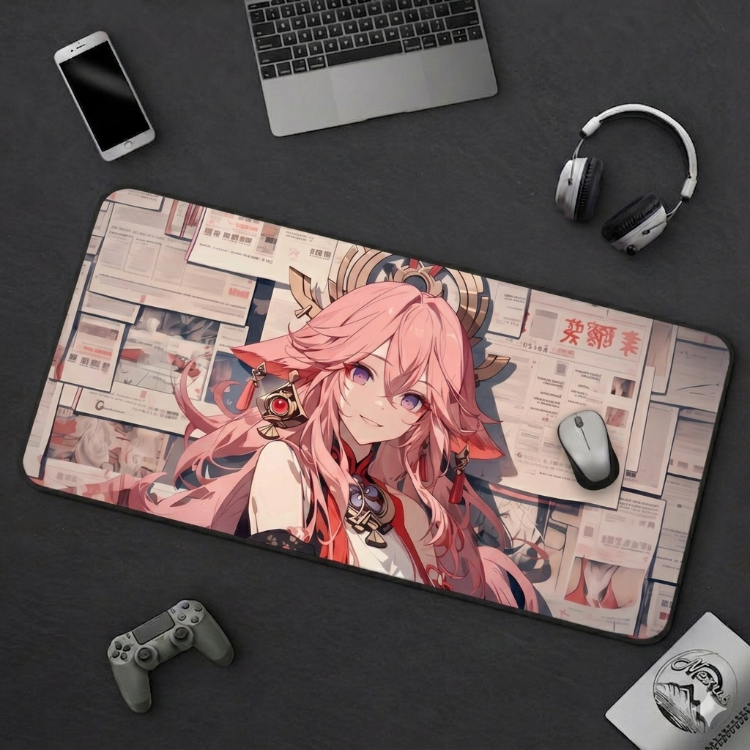 Anime Temalı Kişiye özel tasarım gaming mousepad ile setup’inı tamamen sana özel hale getir!