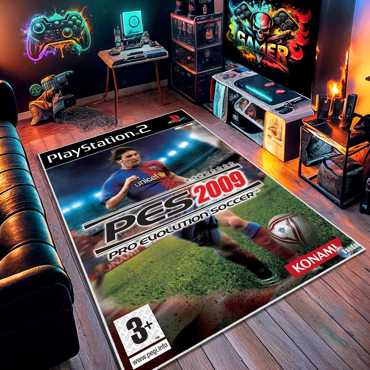 Pes 2009 Halı 80 x 120 cm , Diğer Ölçüler İçin Varyasyon Seçebilirsiniz